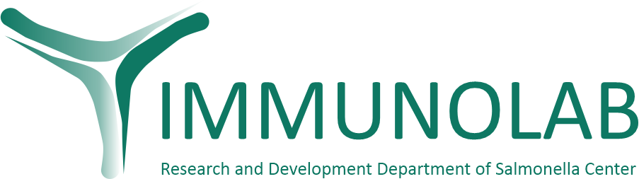 logo Research and Development Department of the Salmonella Center 